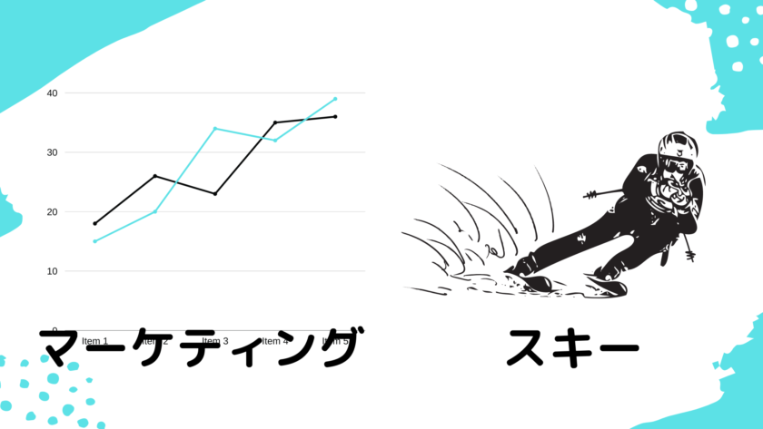 マーケティングとスキー学習の共通点